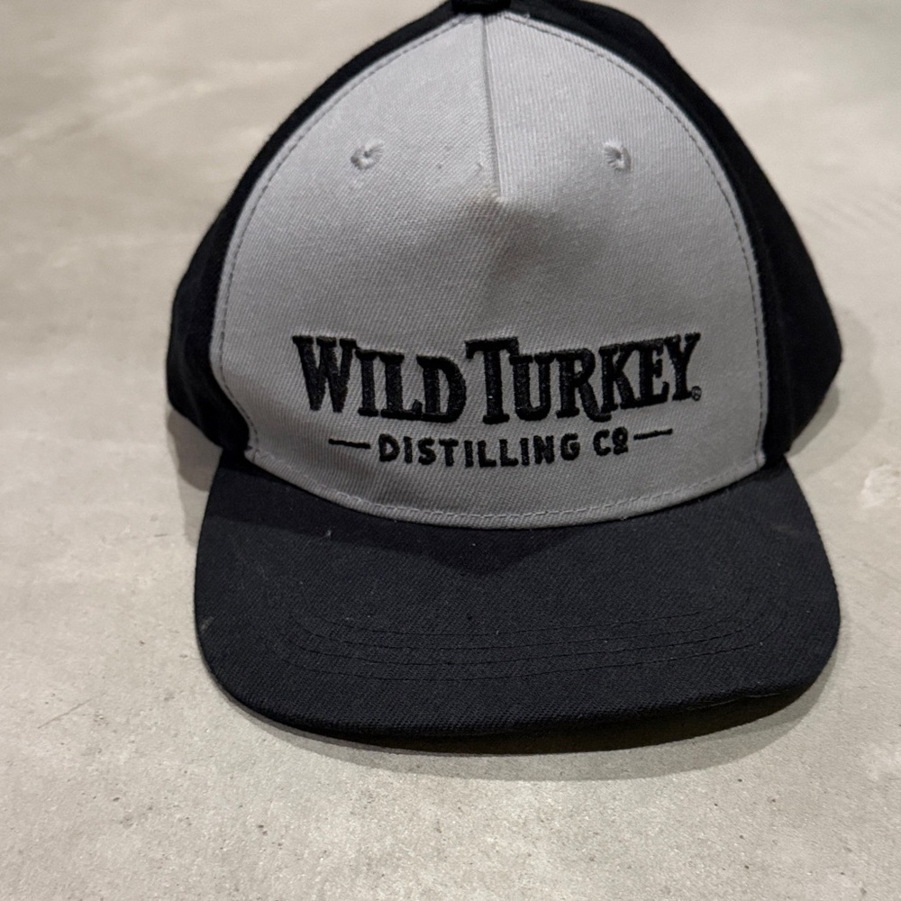 Wild Turkey Distilling Co. Black and Gray Cap